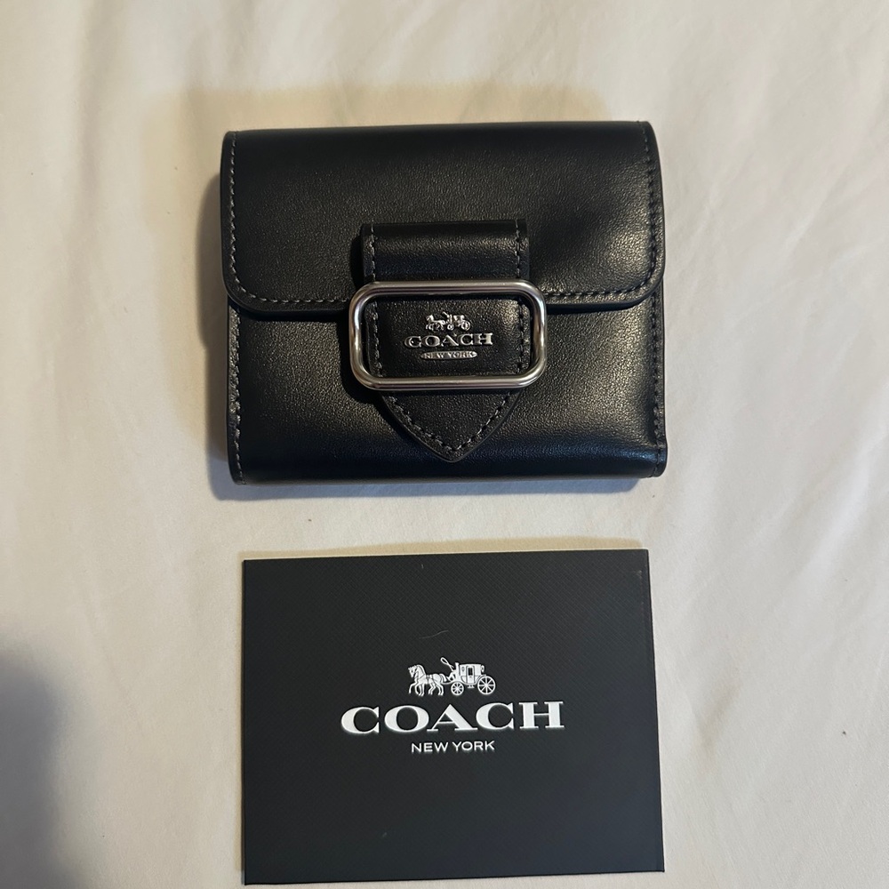 Coach Black Leather Wallet